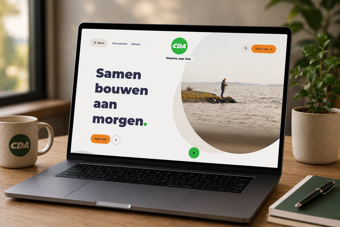 Voorbeeld van website laten maken door LarsWebdesign, zoals wij dat ook in Boxtel doen
