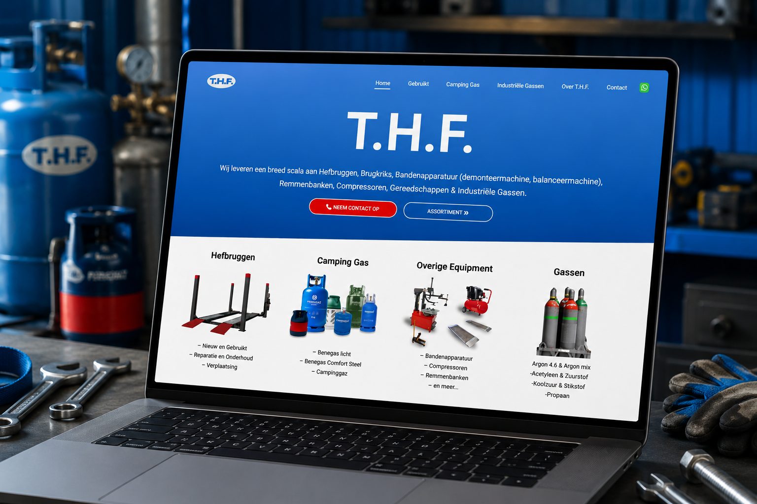 Website T.H.F.