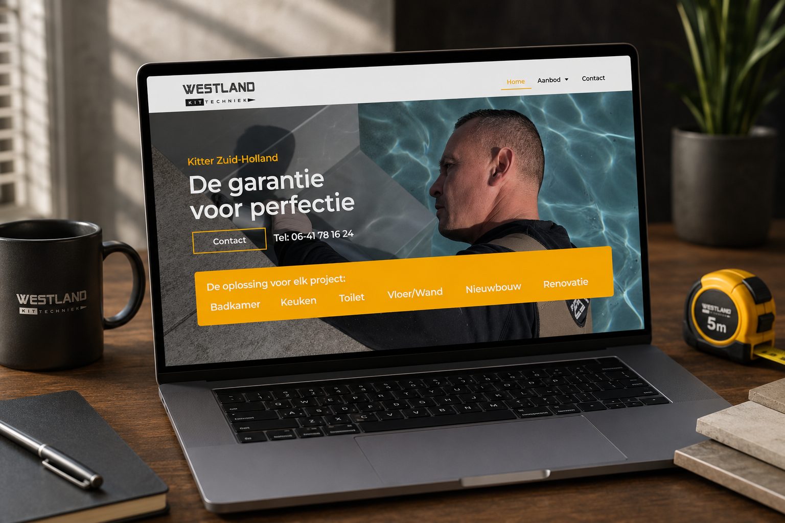 Website Westland Kittechniek