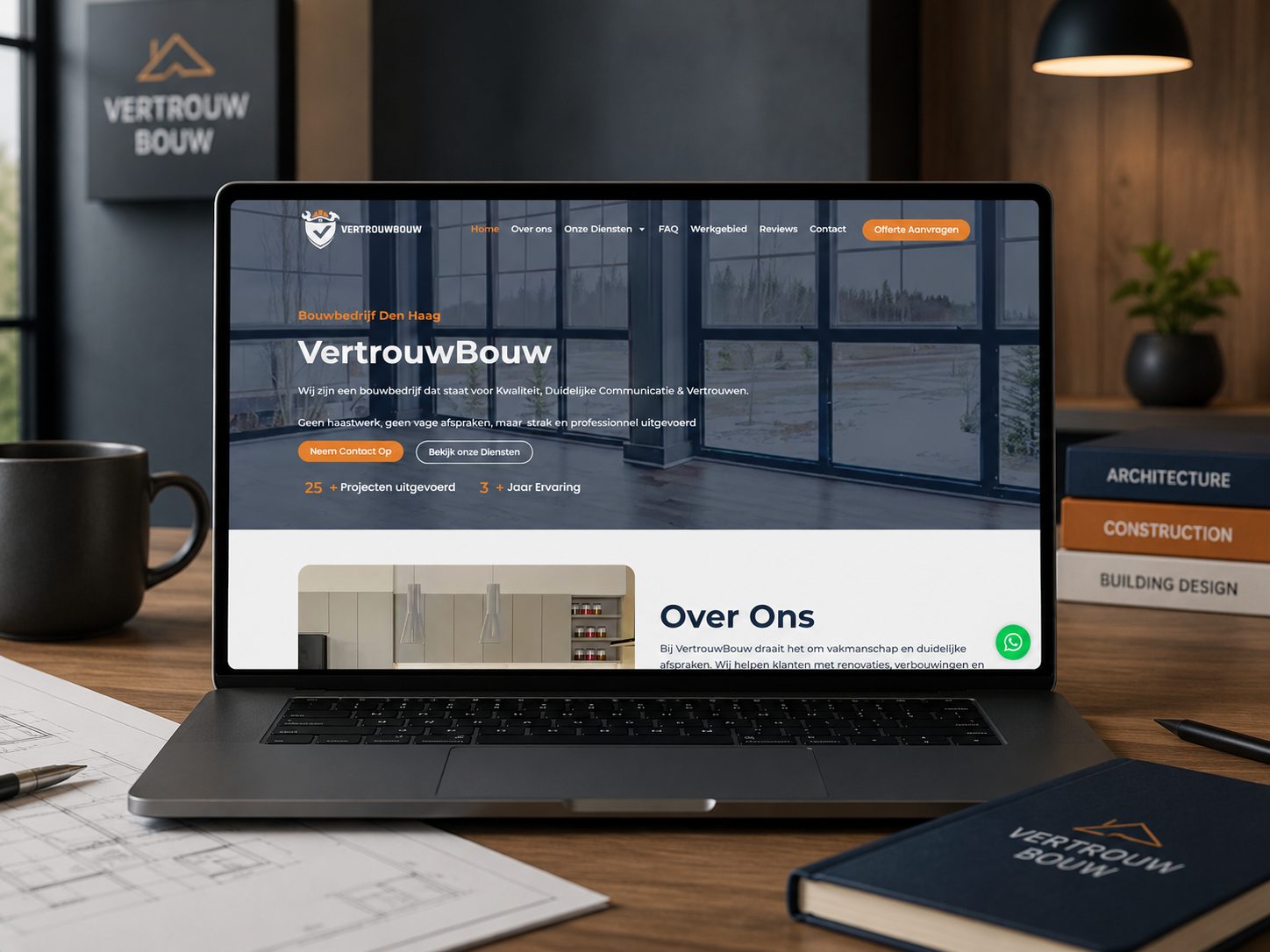 Website VertrouwBouw