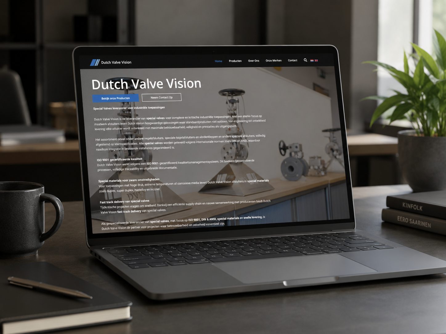 Website Dutch Valve Vision