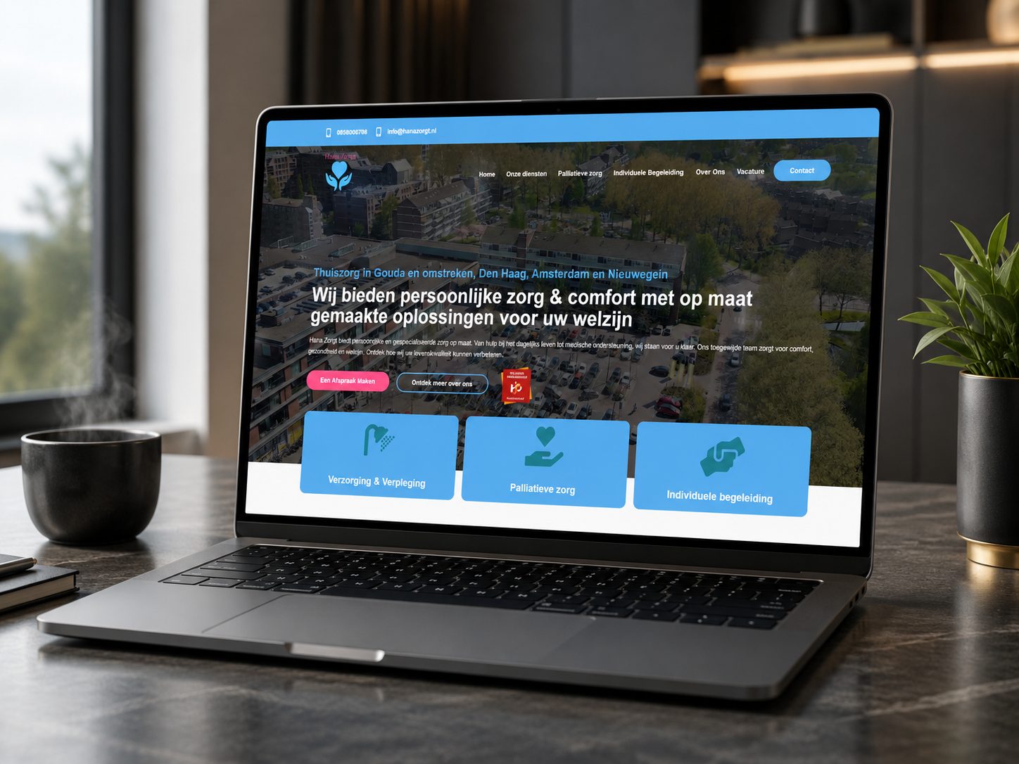 Website Hana Zorgt