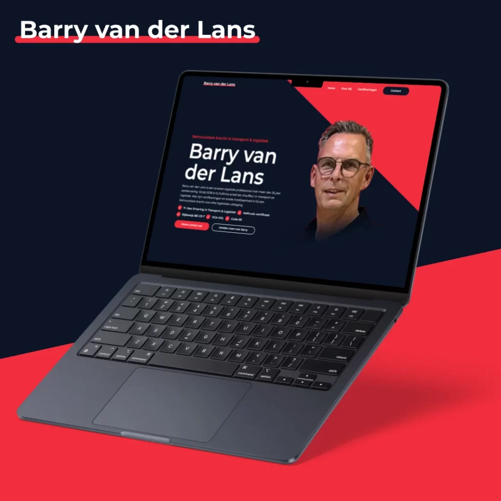 Nieuwe Website Barry van der Lans