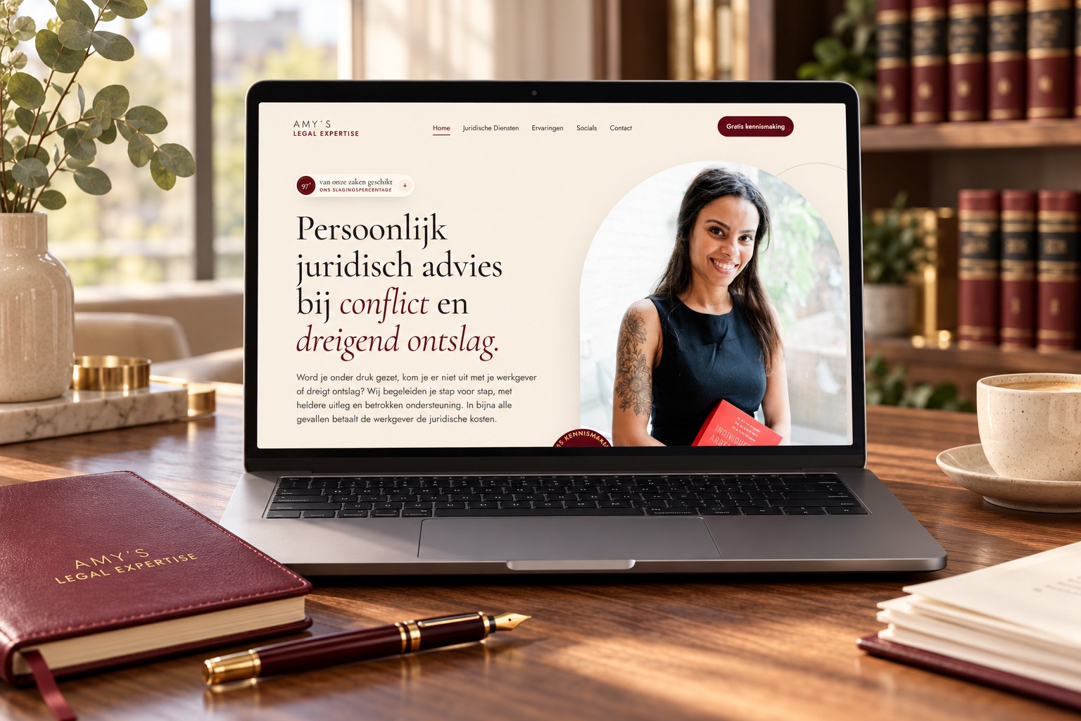 Website Amy's Legal Expertise