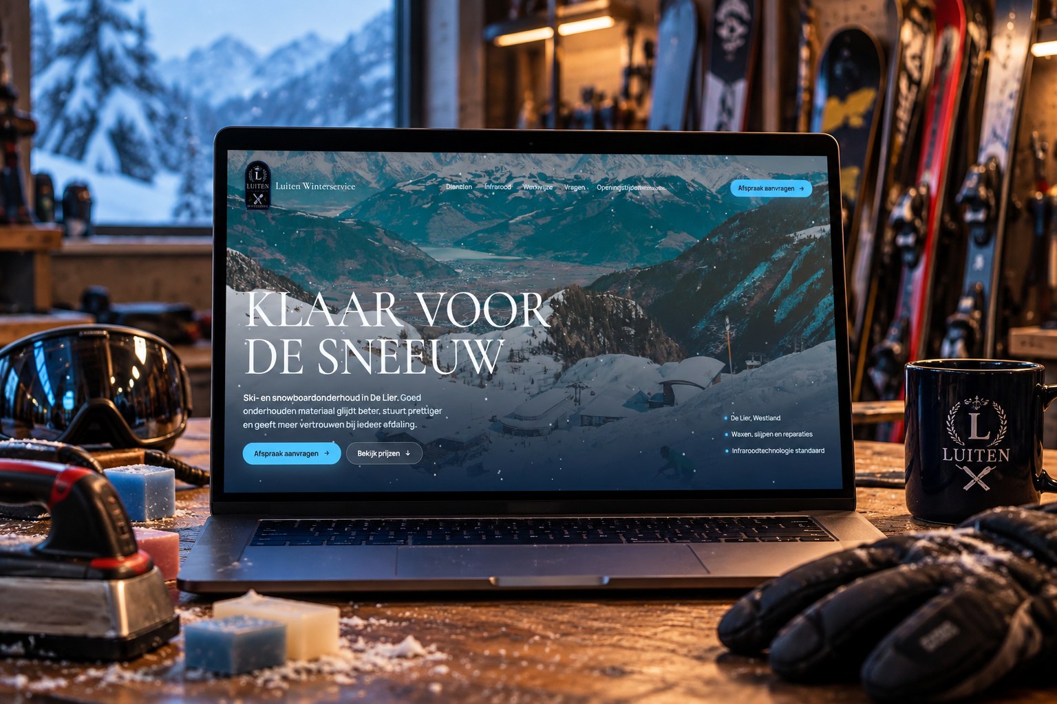 Website Luiten Winterservice